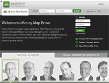 Tablet Screenshot of moneymappress.com